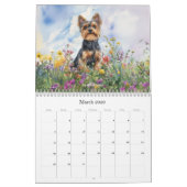 Hondenrassen - Middellange agenda Kalender (Mar 2026)