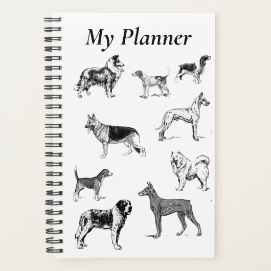 Hondenrassen Planner (Voorkant)