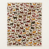 Hondenrassen Silhouettes Patroon Planner (Voorkant)