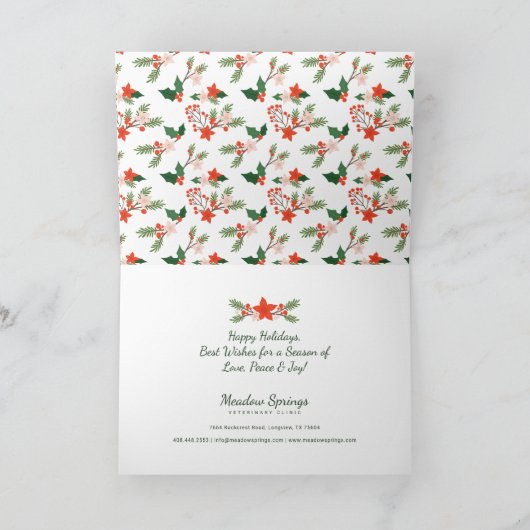 hondenrassen van de Prettige feestdagen Pet Family (Binnen)