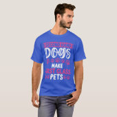 Hondenredder Funny Shelter Dogs tweedehands honden T-shirt (Voorkant volledig)