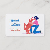 Hondenredding Visitekaartje (Voorkant)