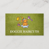 Hondenreiniging en verzorging visitekaartje (Voorkant)