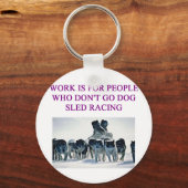 hondenrennen sleutelhanger (Voorkant)