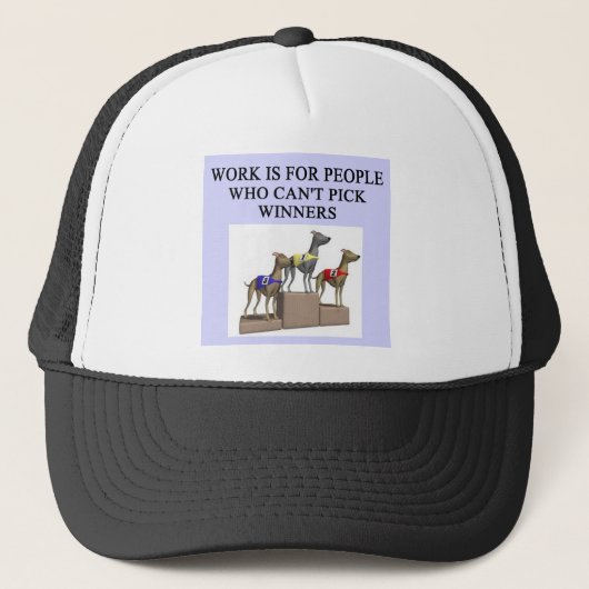 hondenrennen trucker pet (Voorkant)