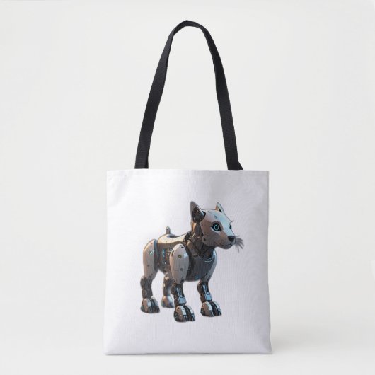 hondenrobot tote bag (Voorkant)