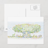 Hondenroomboom Briefkaart (Voorkant / Achterkant)