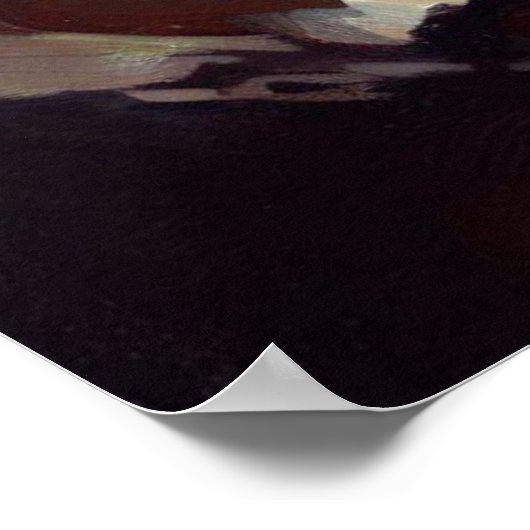 Hondenrots klimmen poster (Hoek)