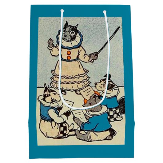 hondenschool medium cadeauzakje (Achterkant)