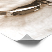 hondensepia haatzaaddop niet kweken poster (Hoek)