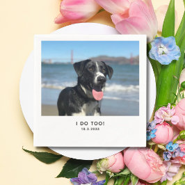 Hondenservetten Custom Ik doe ook bruiloft servett Servet