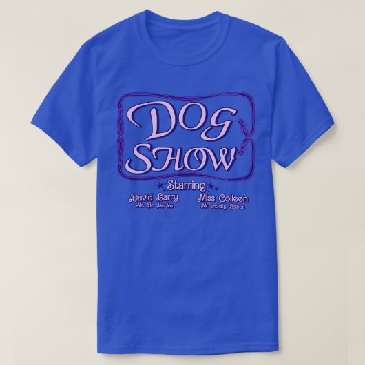 HONDENSHOW T-SHIRT (Design voorkant)