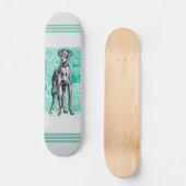 Hondenskateboarddek Persoonlijk Skateboard (Voorkant)