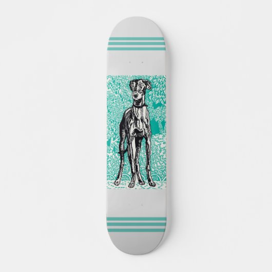 Hondenskateboarddek Persoonlijk Skateboard (Voorkant)