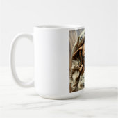 Hondenslaapstand geactiveerd is een leuke en grapp koffiemok (Links)
