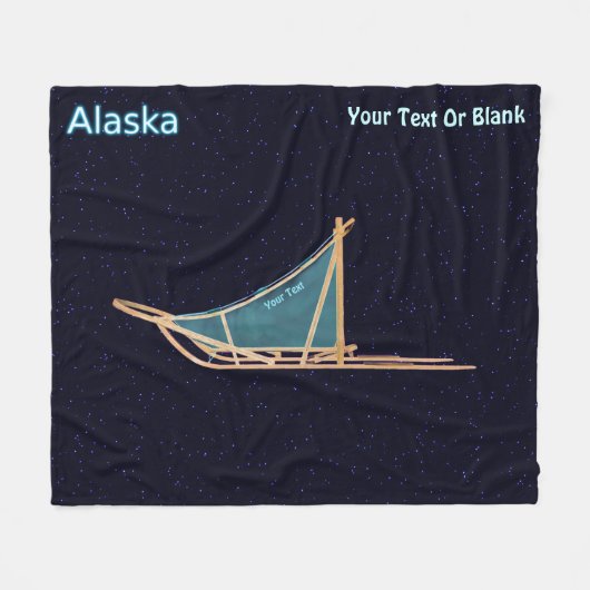 Hondenslee - Alaska Fleece Deken (Voorkant (Horizontaal))