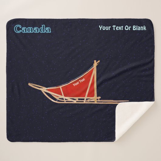 Hondenslee - Canada Sherpa Deken (Voorkant (horizontaal))
