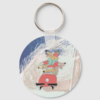 Hondenslitten! Sleutelhanger