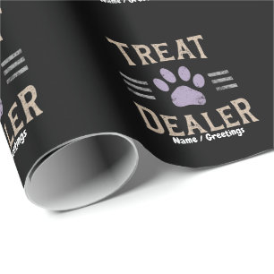 Hondensnacks Dealer Grappige Humor Design Perfect Cadeaupapier