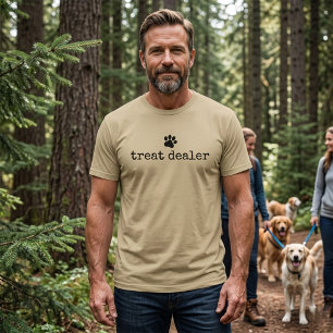 Hondensnacks Dealer Grappige Humor Hondeneigenaar T-shirt