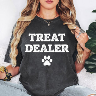 Hondensnacksdealer Pootafdruk Grappig Geschenk voo T-shirt