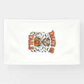 Hondensnoepgoed kattenkwaad met Halloween Spandoek (Horizontaal)