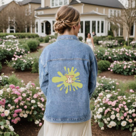 hondenspatlak denim jacket