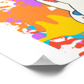 hondenspatlak poster (Hoek)