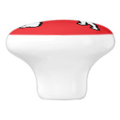 Hondenspeelgoed Keramische Ladeschijf Knop (Zijkant)
