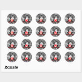 Hondenstickers Ronde Sticker (Vel)