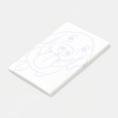 Hondensticky notes pad (Schuin)