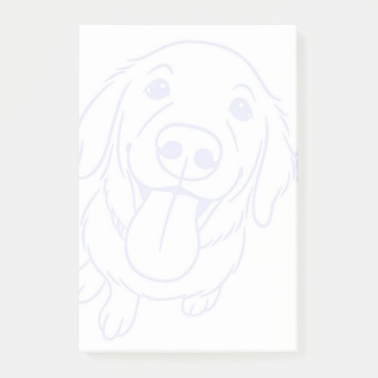 Hondensticky notes pad (Voorkant)