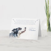 Hondensympathie Gepersonaliseerde hondennaam Spiri Kaart (Voorkant)