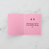 hondensympathiekaart van dalDesignNZ Kaart (Binnen)