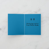 hondensympathiekaart van dalDesignNZ Kaart (Binnen)