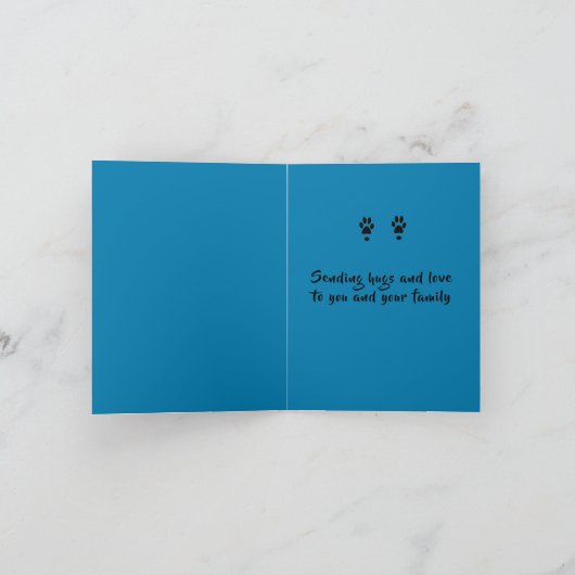 hondensympathiekaart van dalDesignNZ Kaart (Binnen)