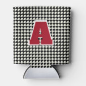 Hondentand monogram blikjeskoeler (Voorkant)