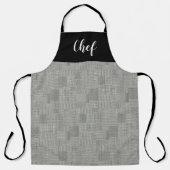 Hondentandpatroon Chef Schort (Voorkant)