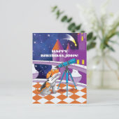 hondentelescoop briefkaart (Staand voorkant)