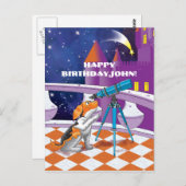 hondentelescoop briefkaart (Voorkant / Achterkant)