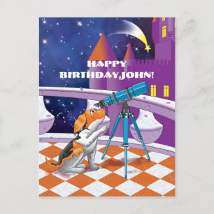 hondentelescoop briefkaart