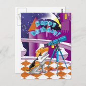 hondentelescoop briefkaart (Voorkant / Achterkant)