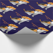 hondentelescoop cadeaupapier (Hoek)