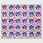 hondentelescoop cadeaupapier (Vlak)