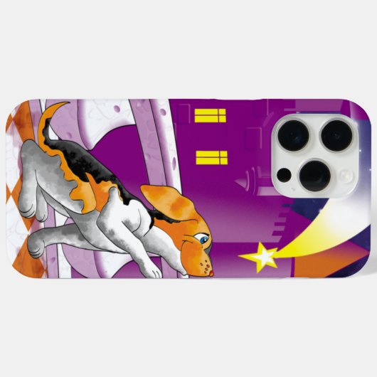 hondentelescoop Case-Mate iPhone case (Achterkant (horizontaal))