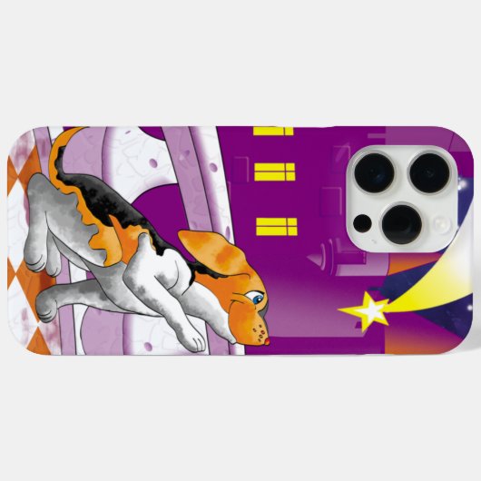 hondentelescoop Case-Mate iPhone case (Achterkant (horizontaal))