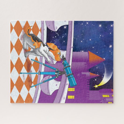 hondentelescoop legpuzzel (Horizontaal)