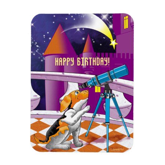 hondentelescoop magneet (Verticaal)