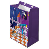 hondentelescoop medium cadeauzakje (Voorkant Gekanteld)