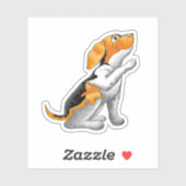 hondentelescoop sticker (Vel)